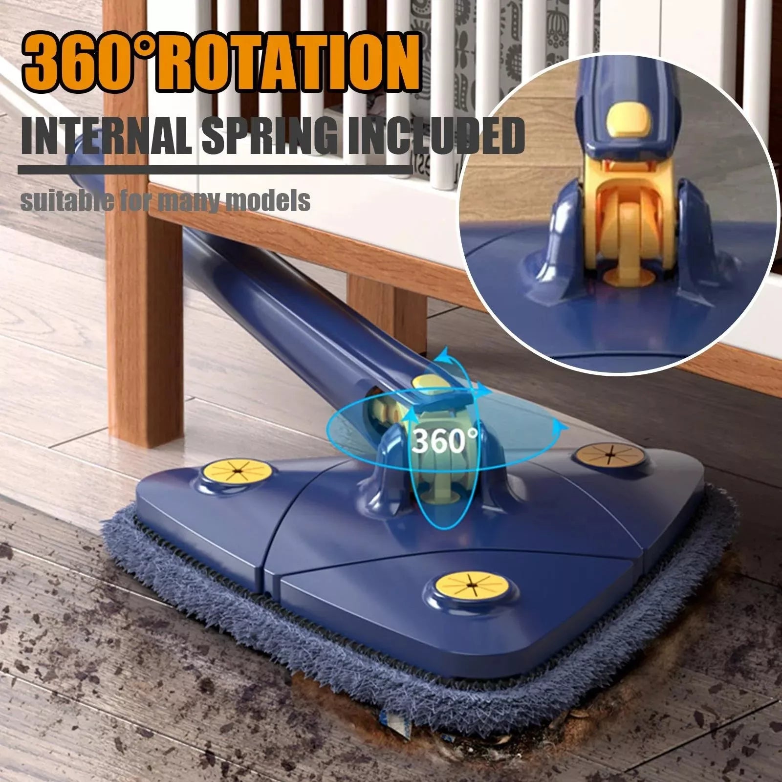 Adjustable 360 Degree Rotatable Mop