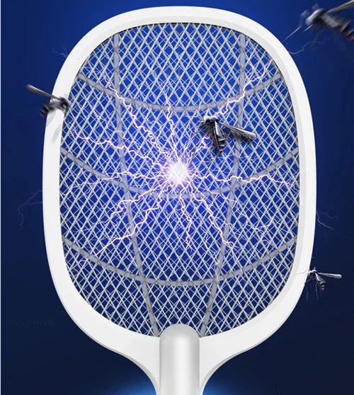 Electric Swatter & Night Mosquito Killing Lamp (2 in 1)